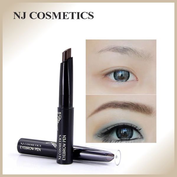 NJ Cosmetics/ Eyebrow pencil, tone 102 Deep coffe